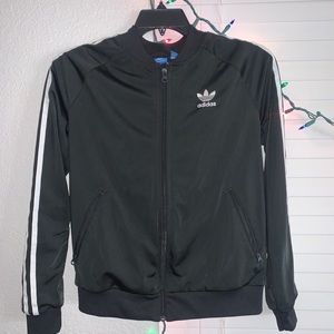 Black Adidas Jacket: size MEDIUM